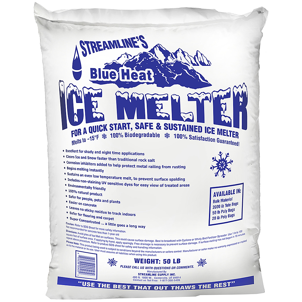 Streamline Supply 50 Pound Bag of Ice Melt from Columbia Safety