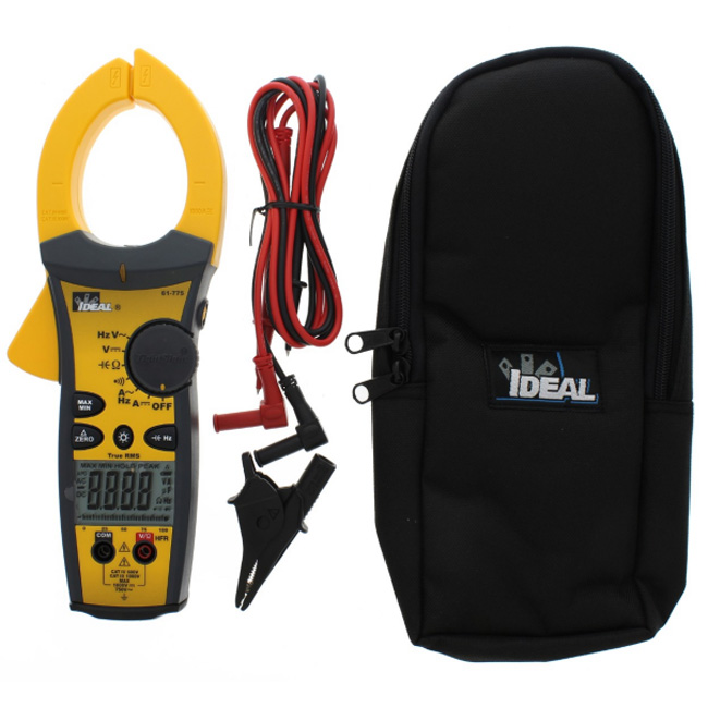 Ideal Industries 1000A AC/DC TRMS TightSight Clamp Meter from Columbia Safety