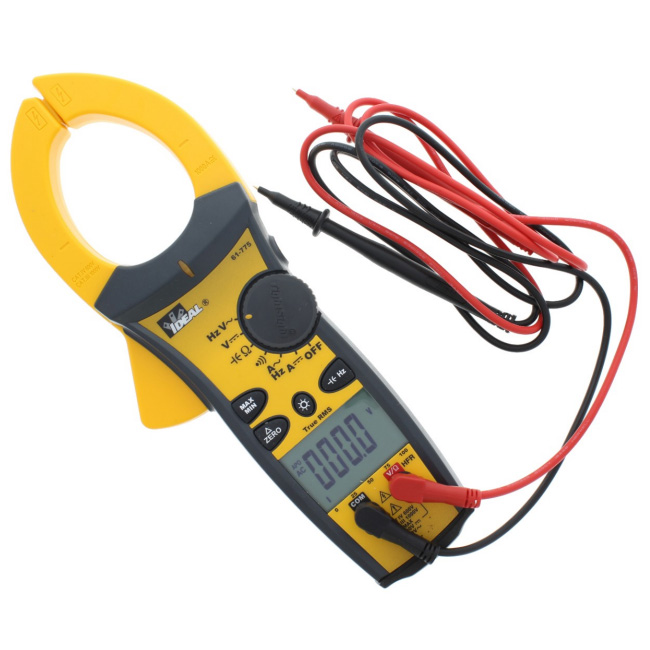 Ideal Industries 1000A AC/DC TRMS TightSight Clamp Meter from Columbia Safety