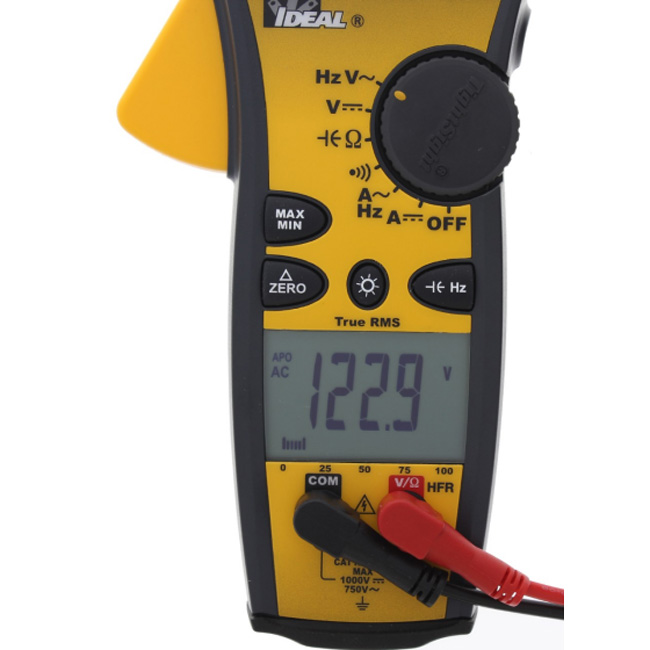 Ideal Industries 1000A AC/DC TRMS TightSight Clamp Meter from Columbia Safety