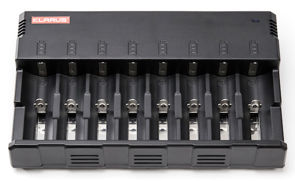 Illumagear Klarus C8 8-Bay Universal Battery Charger from Columbia Safety