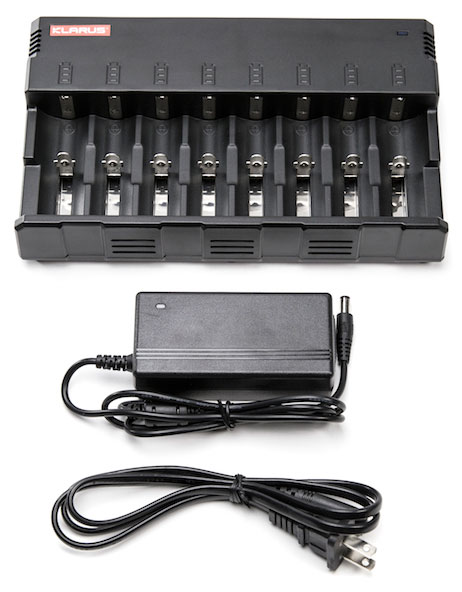 Illumagear Klarus C8 8-Bay Universal Battery Charger from Columbia Safety