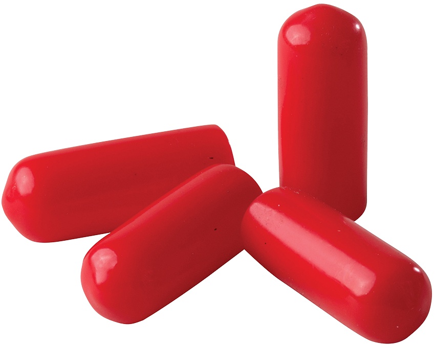 Izzy Industries Vinyl Threaded Rod Safety Caps (100 Pack) from Columbia Safety