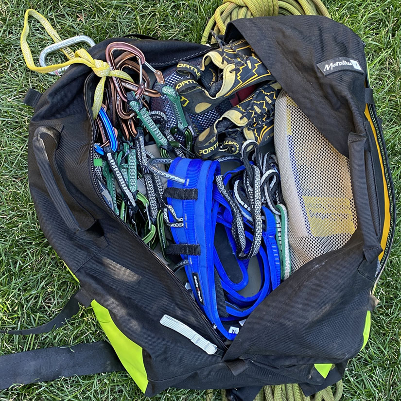 Metolius Crag Station Green Haul Pack  from Columbia Safety