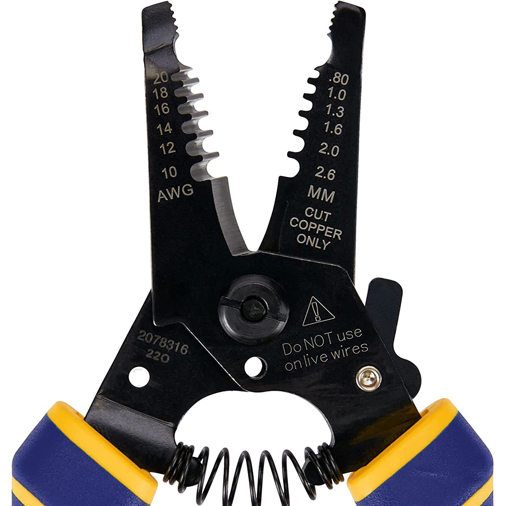 Irwin Wire 6 Inch Wire Stripper & Cutter from Columbia Safety