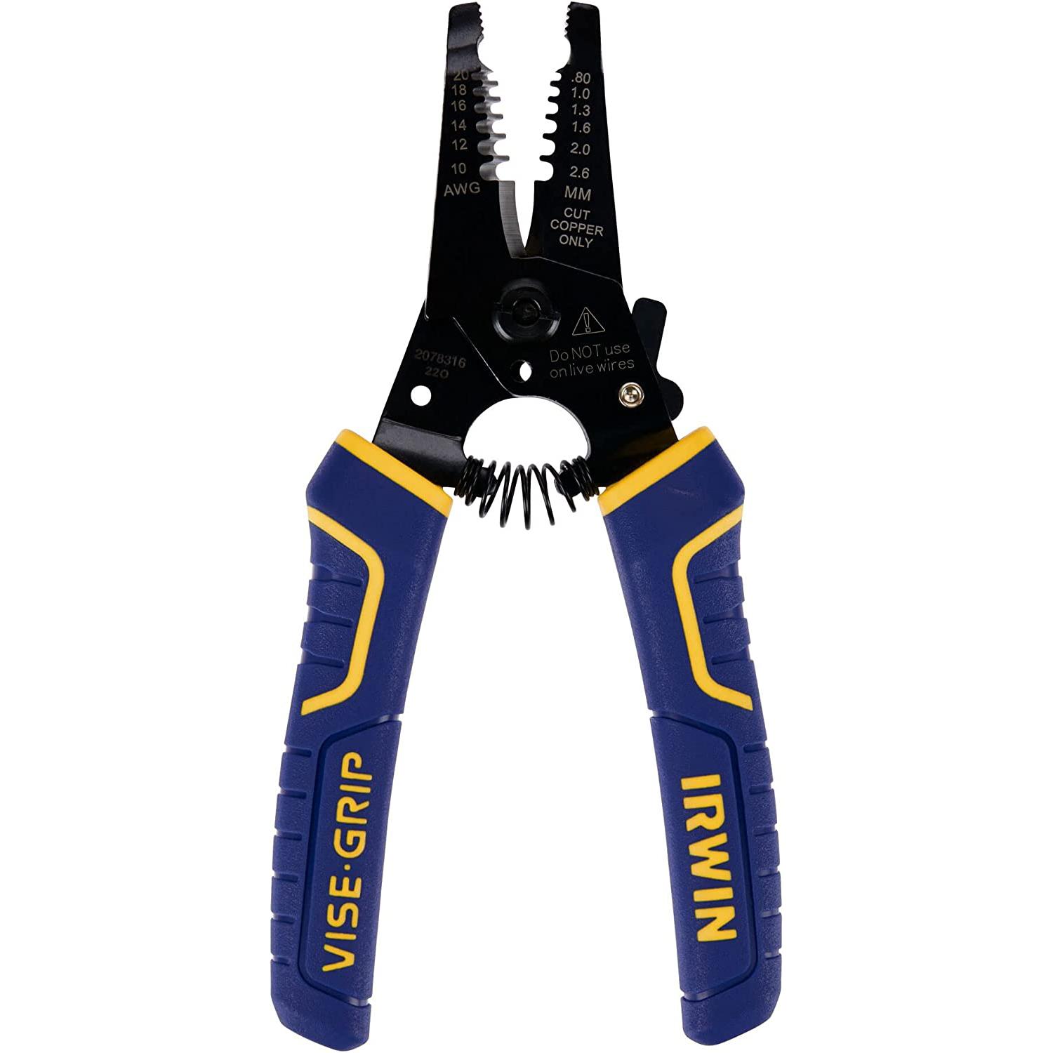 Irwin Wire 6 Inch Wire Stripper & Cutter from Columbia Safety
