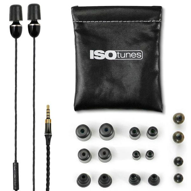 ISOtunes WIRED Earbuds - Inline Microphone from Columbia Safety