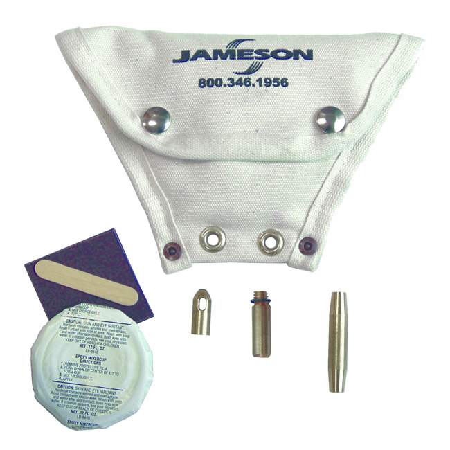 Jameson Duct Hunter Accessory Kit for 1/4 Inch Diameter from Columbia Safety