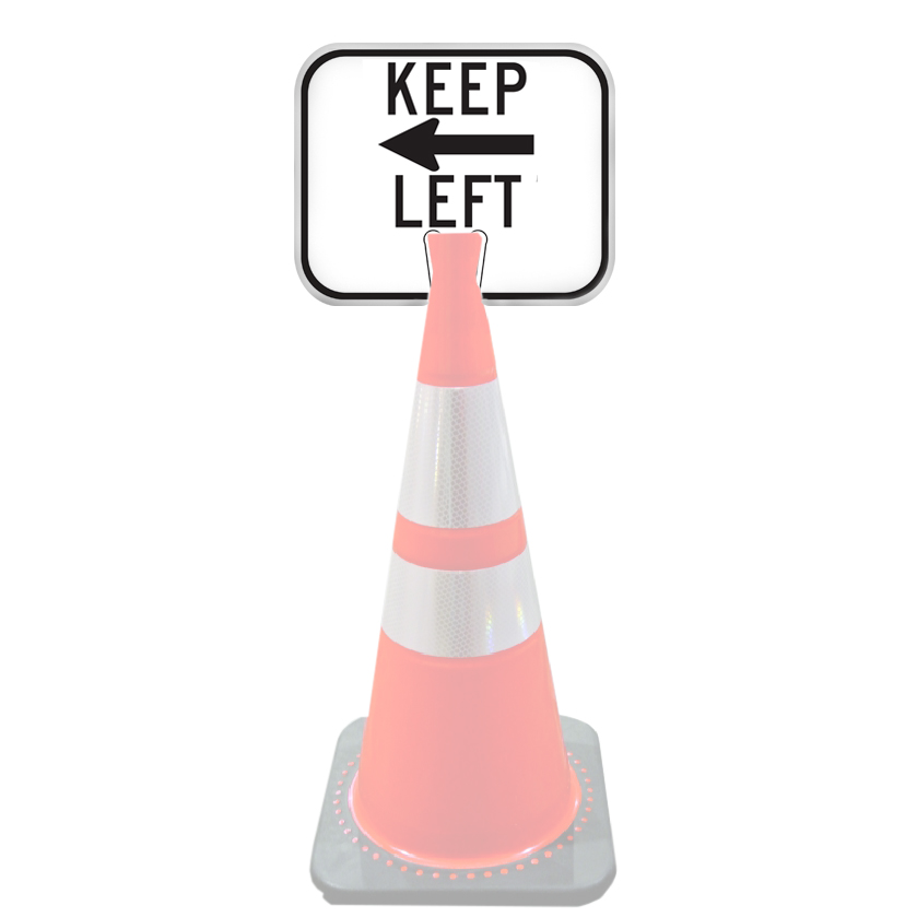 JBC Clip-On Cone Signs from Columbia Safety