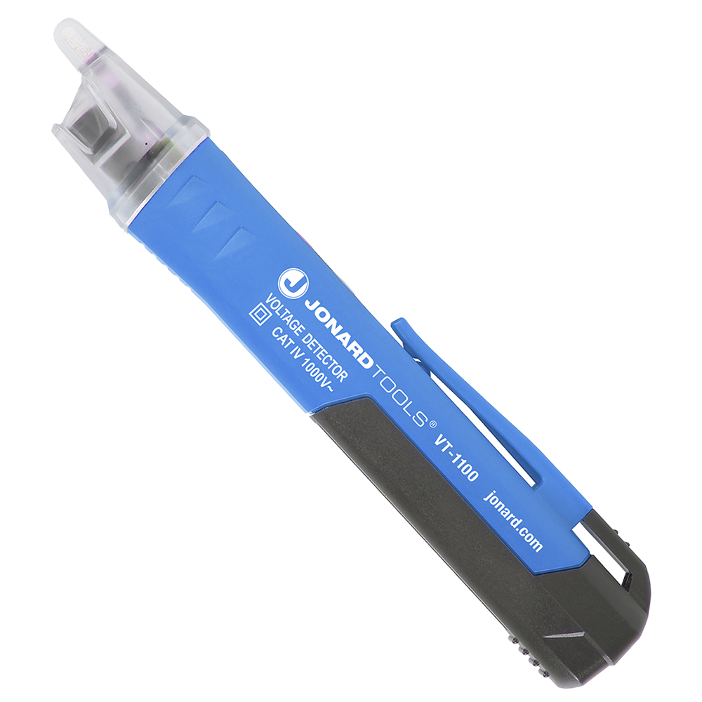 Jonard Non-Contact Dual Range Voltage Detector Pen With LED Flashlight (24-1000VAC & 90-1000VAC) from Columbia Safety