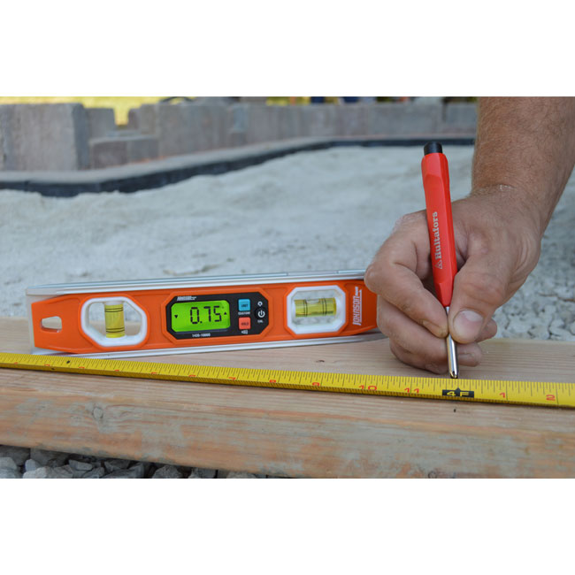 Johnson 10 Inch Magnetic Programmable Digital Torpedo Level from Columbia Safety