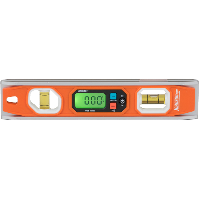 Johnson 10 Inch Magnetic Programmable Digital Torpedo Level from Columbia Safety
