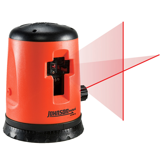 Johnson Self-Leveling Cross Line Laser Level Kit from Columbia Safety