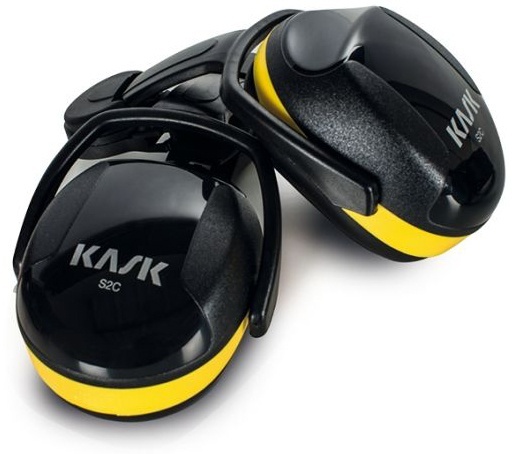 Kask SC2 Yellow Ear Muffs from Columbia Safety