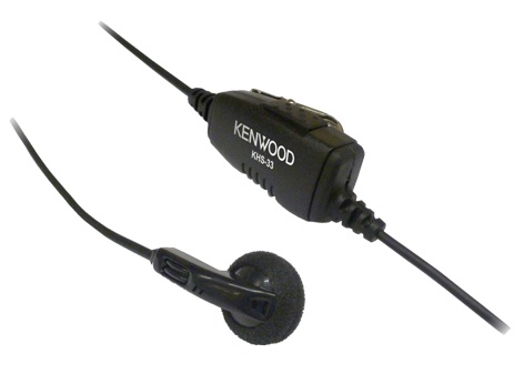 Kenwood KHS-33 Earbud Headset from Columbia Safety