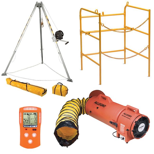 GME Supply Confined Space Rescue Kit from Columbia Safety