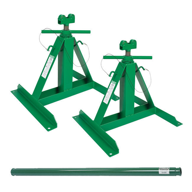 Greenlee 683 Jack Reel Stand Kit from Columbia Safety