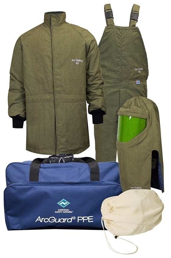 National safety apparel arcguard revolite arc flash kit