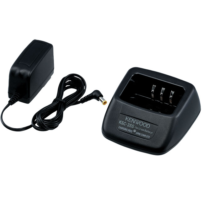 Kenwood KSC-35SK Single Base Rapid Charger from Columbia Safety