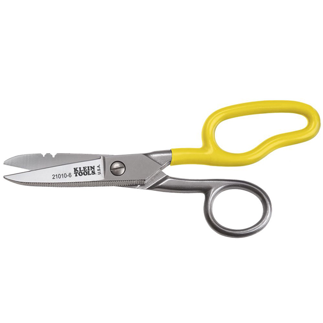Klein Tools 21010-6-SEN Carbon Steel Free Fall Snip from Columbia Safety