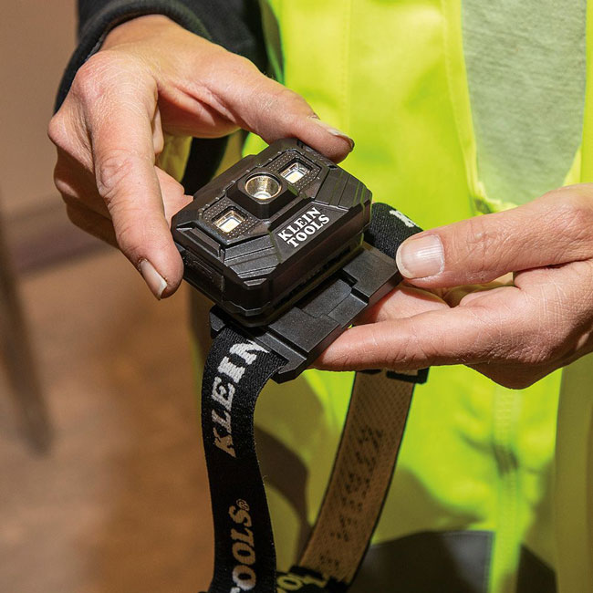 Klein Tools Rechargeable Headlamp and Worklight, 300 Lumens All-Day Runtime from Columbia Safety