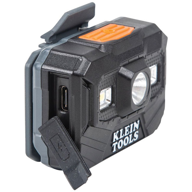 Klein Tools Rechargeable Headlamp and Worklight, 300 Lumens All-Day Runtime from Columbia Safety