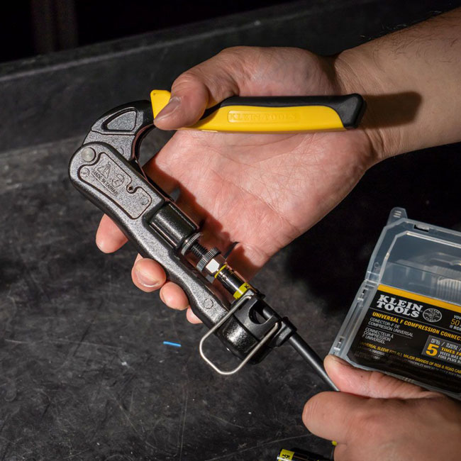 Klein Tools Heavy-Duty Multi-Connector Compression Crimper from Columbia Safety