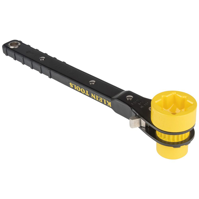 Klein Tools 4-in-1 Lineman's Ratcheting Wrench from Columbia Safety