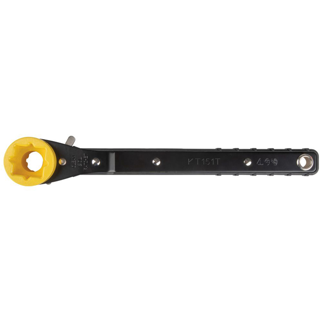 Klein Tools 4-in-1 Lineman's Ratcheting Wrench from Columbia Safety