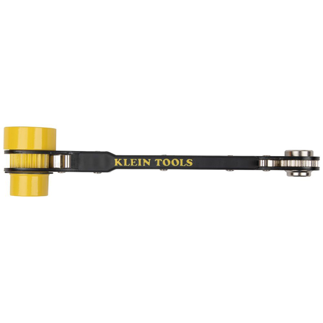 Klein Tools 6-in-1 Heavy-Duty Lineman's Ratcheting Wrench from Columbia Safety
