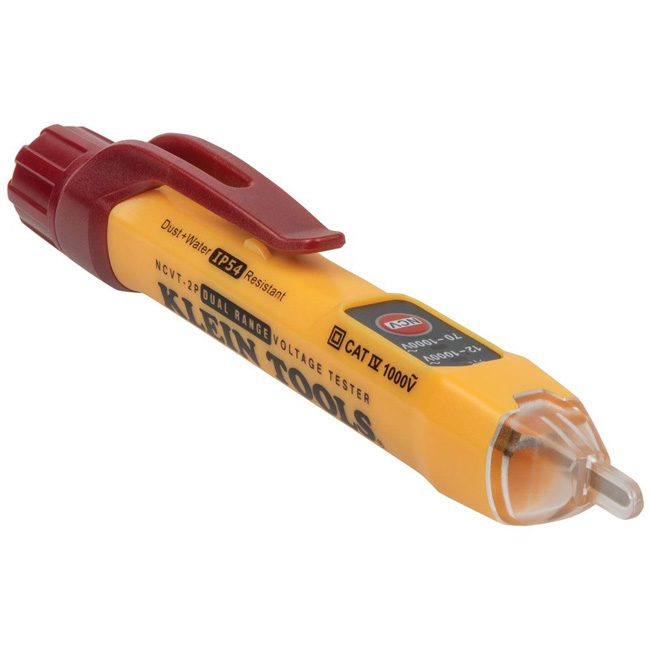 Klein Tools NCVT-2P Dual Range Non-Contact Voltage Tester from Columbia Safety