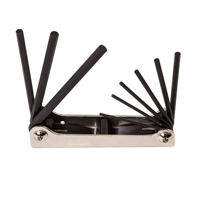 Klein Tools Nine-Key Folding Hex Key Set from Columbia Safety