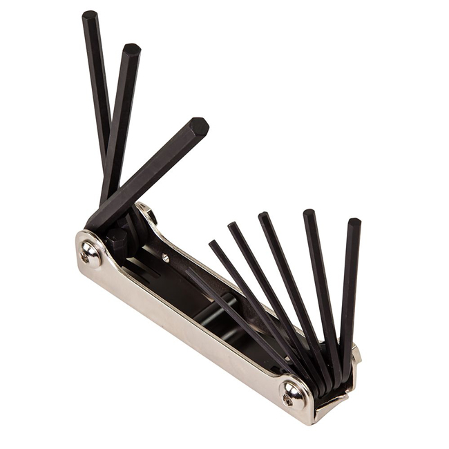 Klein Tools Nine-Key Folding Hex Key Set from Columbia Safety