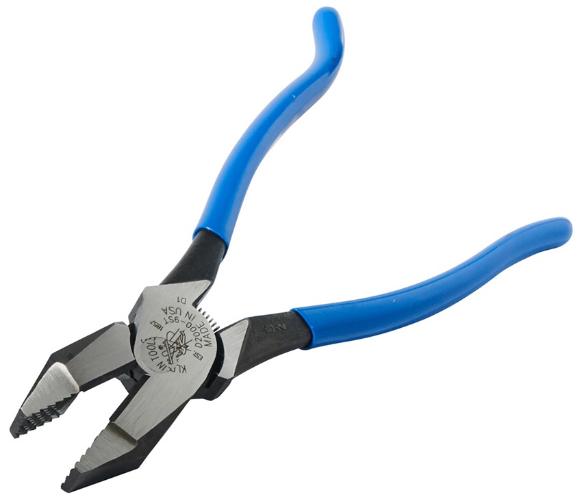Klein Tools D2000-9ST Ironworker's Heavy Duty Rebar Work Pliers from Columbia Safety