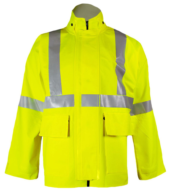 National Safety Apparel FR Contractor Rainwear Jacket - Type R Class 3 from Columbia Safety
