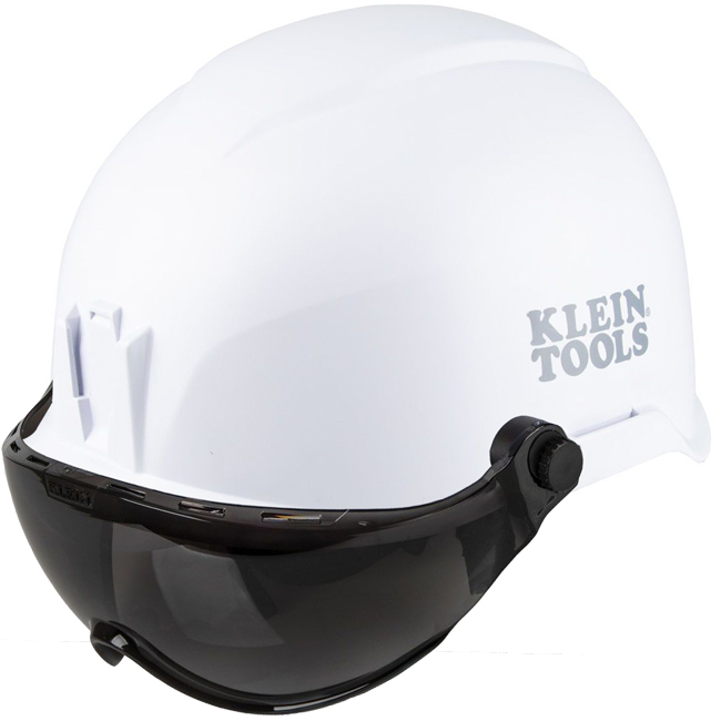 Klein Tools Non-Vented Helmet with Visor Kit from Columbia Safety