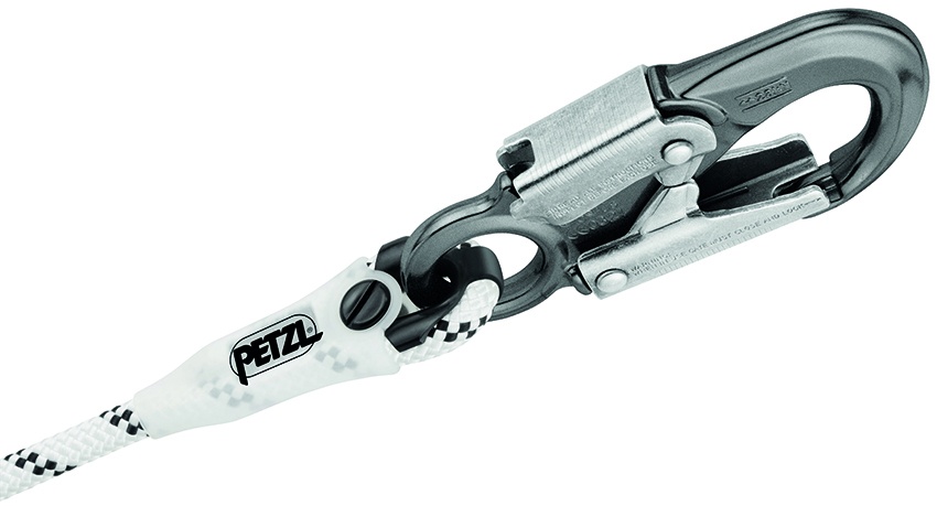 Petzl GRILLON HOOK U Adjustable Positioning Lanyard from Columbia Safety