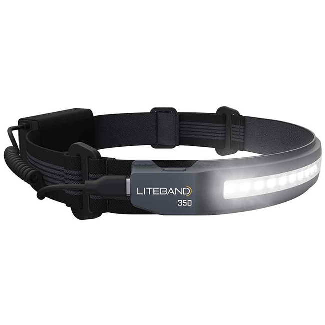 LITEBAND ACTIV 350 Carbon Headlamp from Columbia Safety