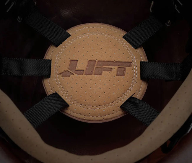 Lift Safety DAX Carbon Fiber Cap from Columbia Safety