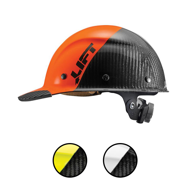 Lift Safety DAX Fifty 50 Carbon Fiber Cap from Columbia Safety