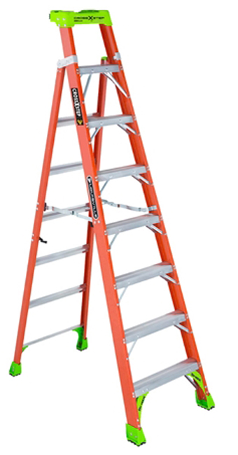 Louisville Ladder Fiberglass Cross Step Ladder, Type IA from Columbia Safety