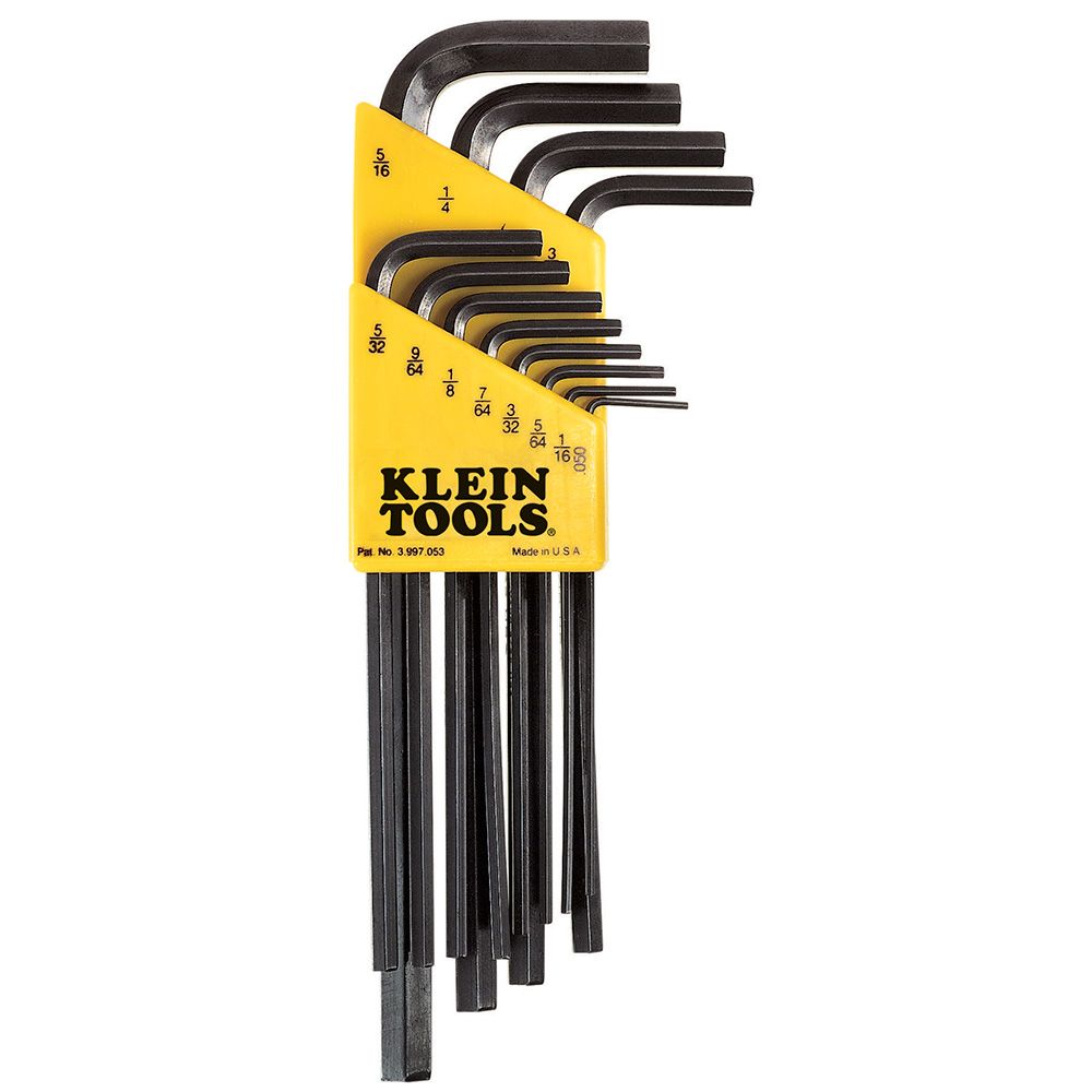 Klein Tools 12 Piece L-Style Hex Key Caddy Set from Columbia Safety