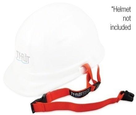 Ty-Flot Orange Standard Hard Hat Tether from Columbia Safety