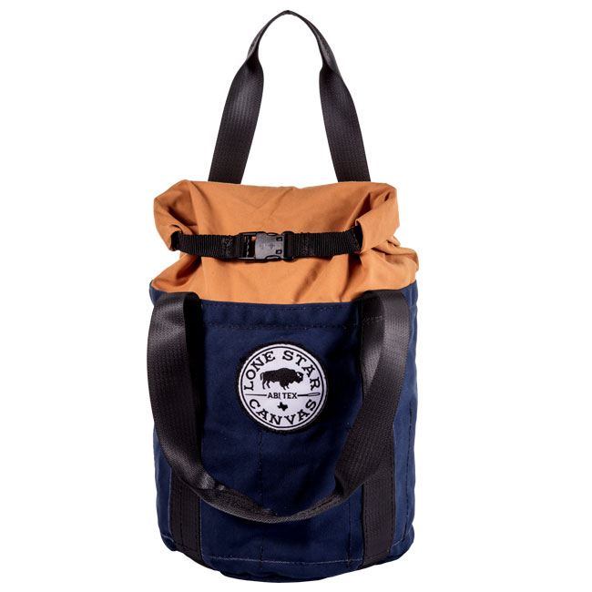 Lone Star Blue Canvas 45 lb Tool Bag from Columbia Safety