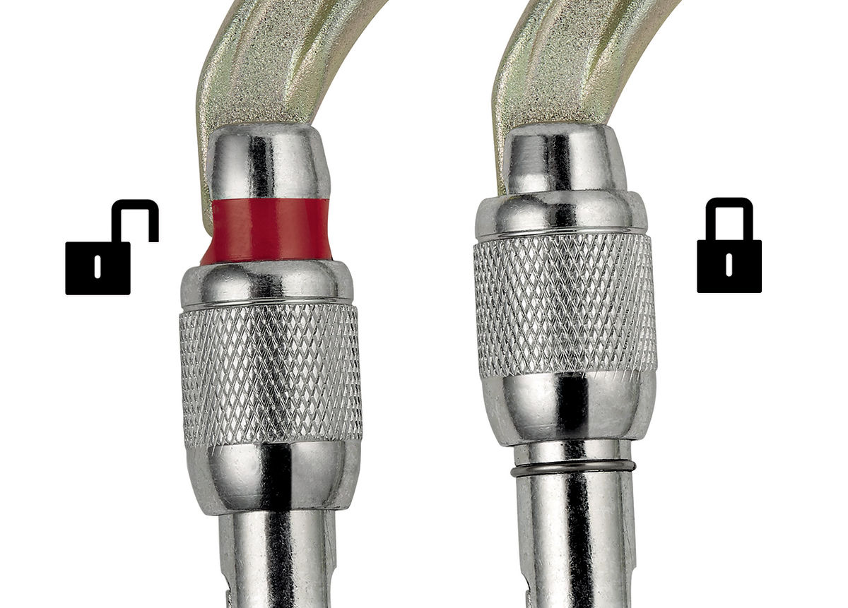 Petzl OXAN Steel Oval Carabiner from Columbia Safety