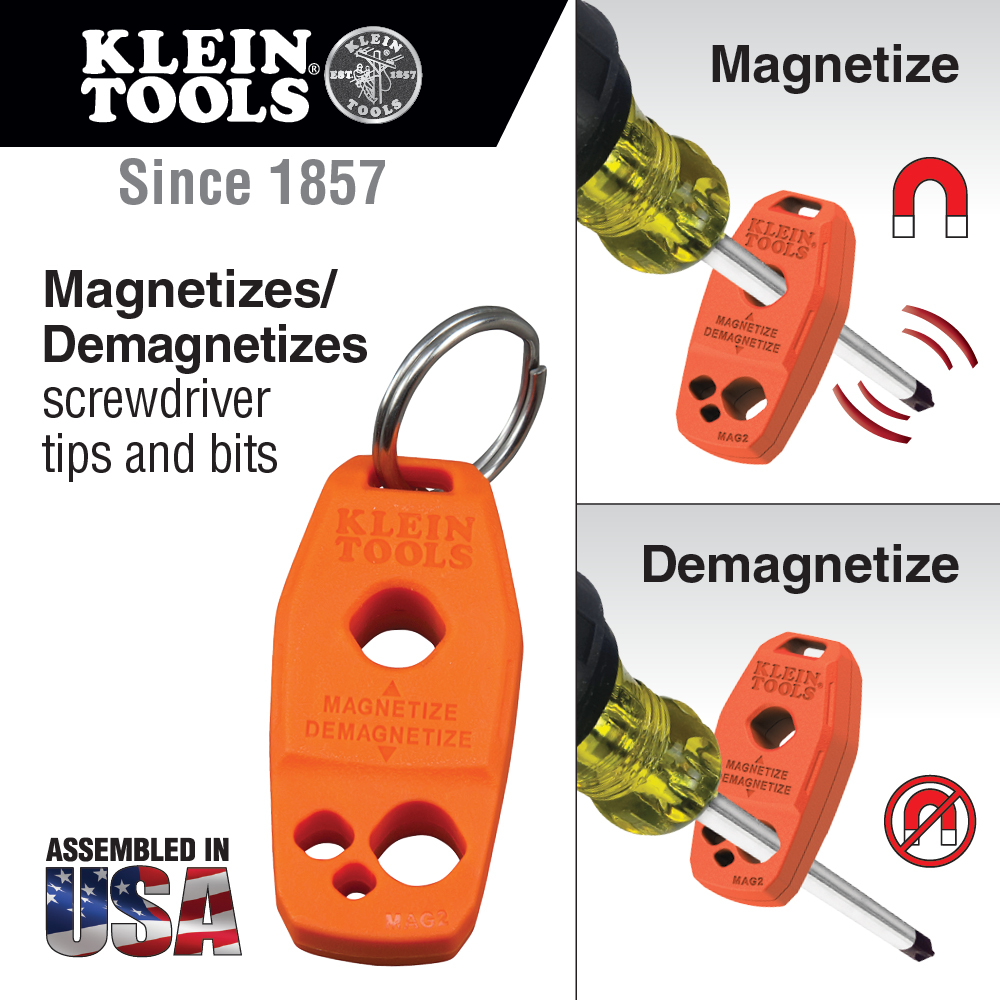 Klein Tools MAG2 Magnetizer/Demagnetizer from Columbia Safety