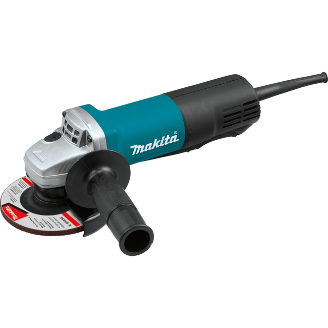 Makita 4-1/2 Inch Paddle Switch Angle Grinder with AC/DC Switch from Columbia Safety
