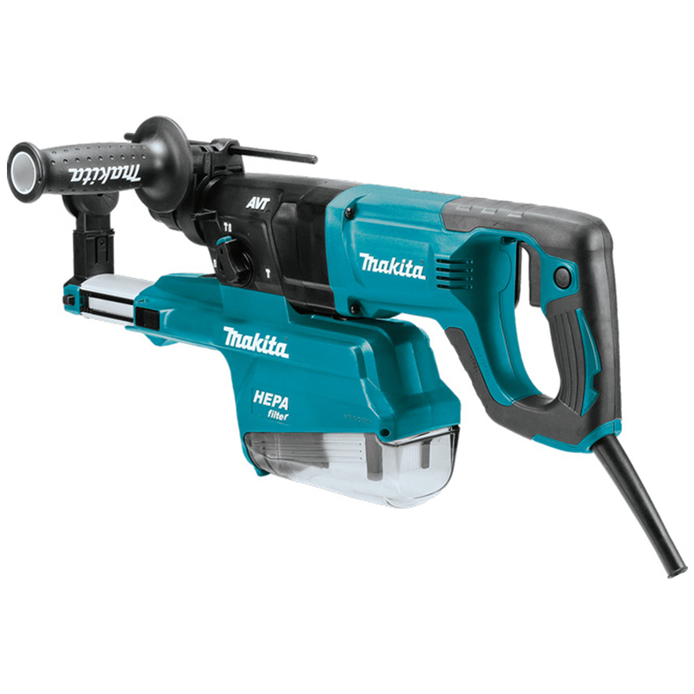 Makita 1 Inch AVT Rotary Hammer with HEPA Dust Extractor from Columbia Safety