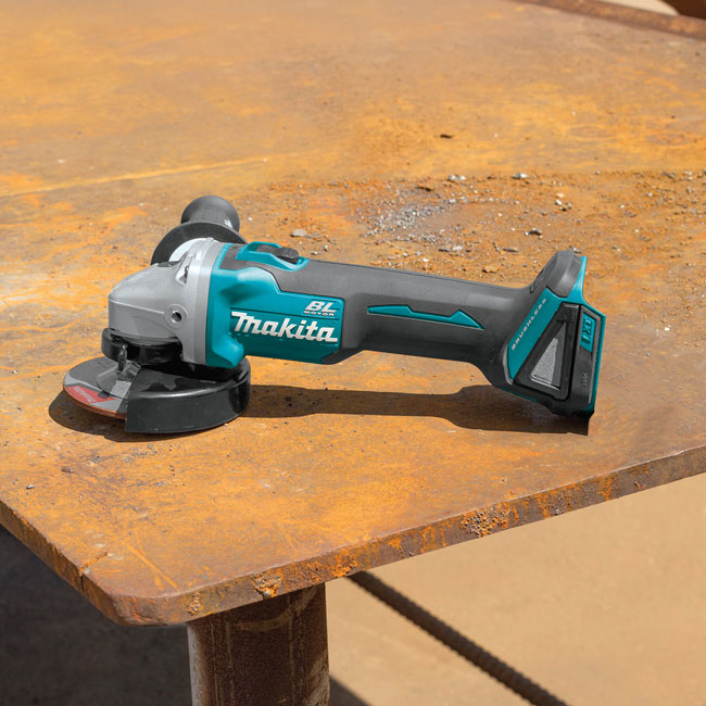 Makita 18V LXT Lithium-Ion Brushless Cordless 4-1/2 | 5 Inch Angle Grinder (Bare Tool) from Columbia Safety