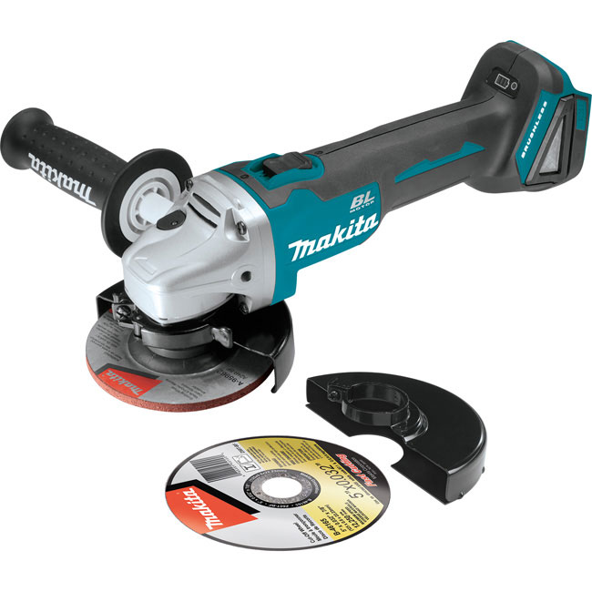 Makita 18V LXT Lithium-Ion Brushless Cordless 4-1/2 | 5 Inch Angle Grinder (Bare Tool) from Columbia Safety